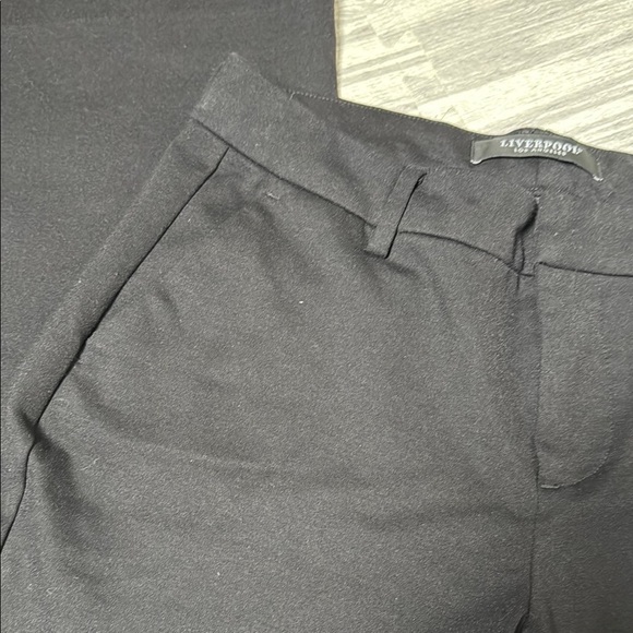 Liverpool Black Boot Cut Pants - Picture 2 of 5